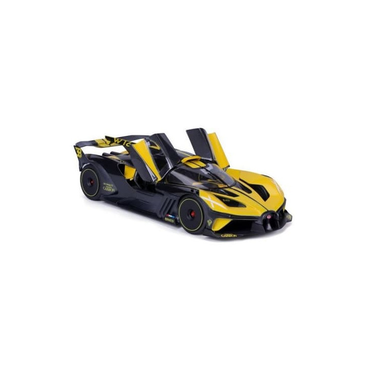 Bburago 1:18 TOP Bugatti Bolide Yellow/Black