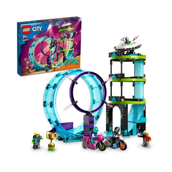 Lego® City 60361 Nejbláznivější kaskadérská výzva