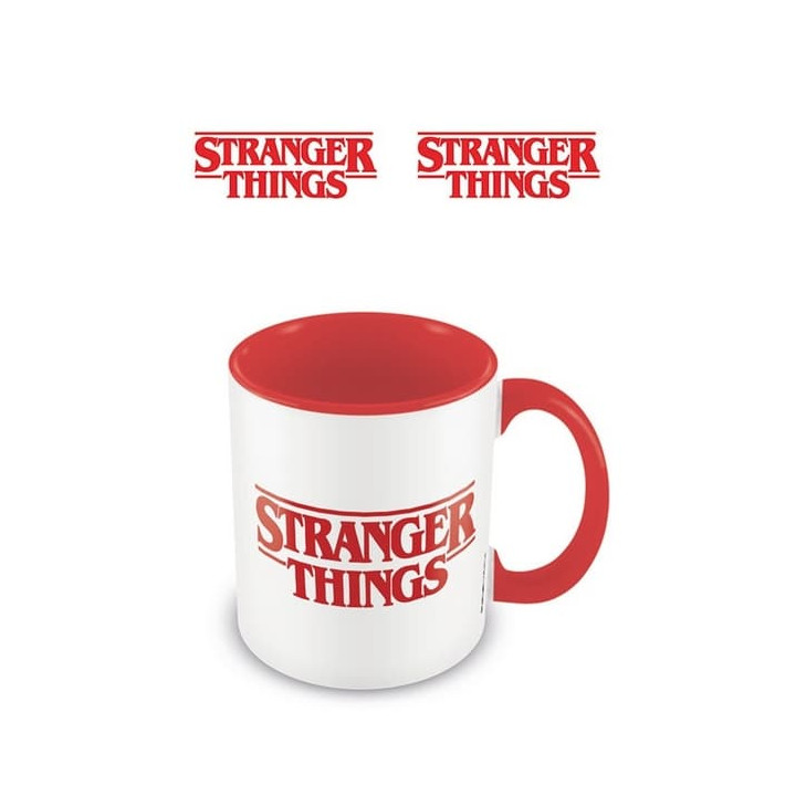Hrnek keramický Stranger Things červený