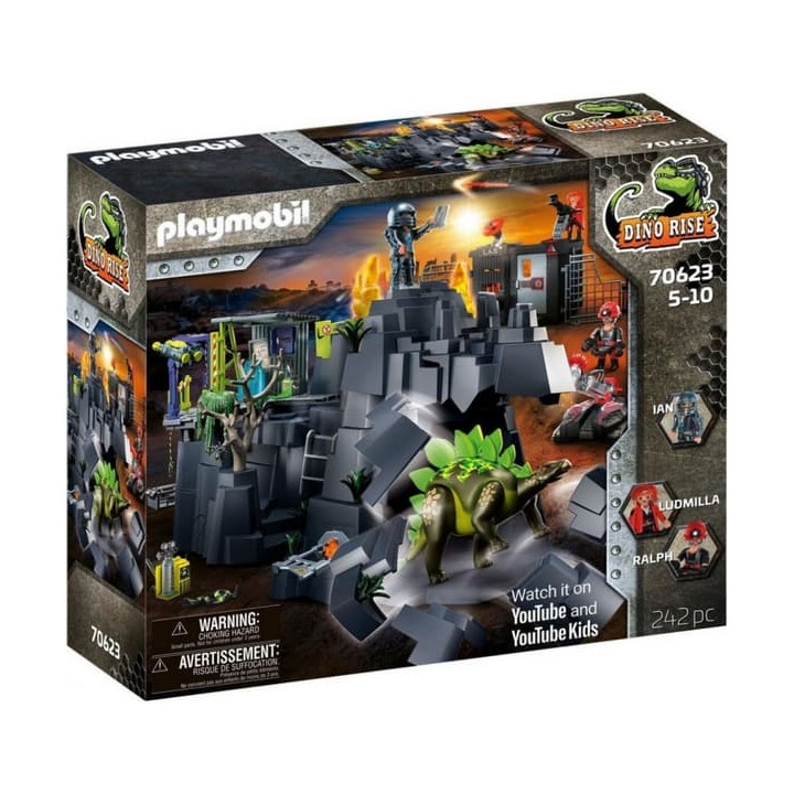 Playmobil 70623 Dinosauří skála