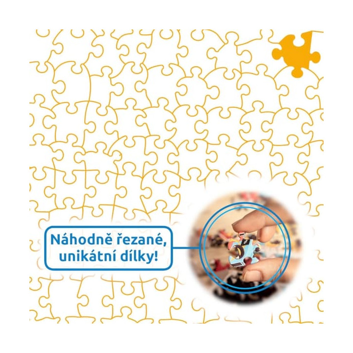 Brain Tree Puzzle V autokině 1000 dílků