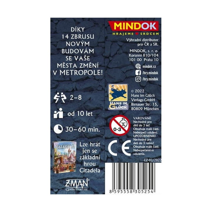Mindok Citadela: Metropole