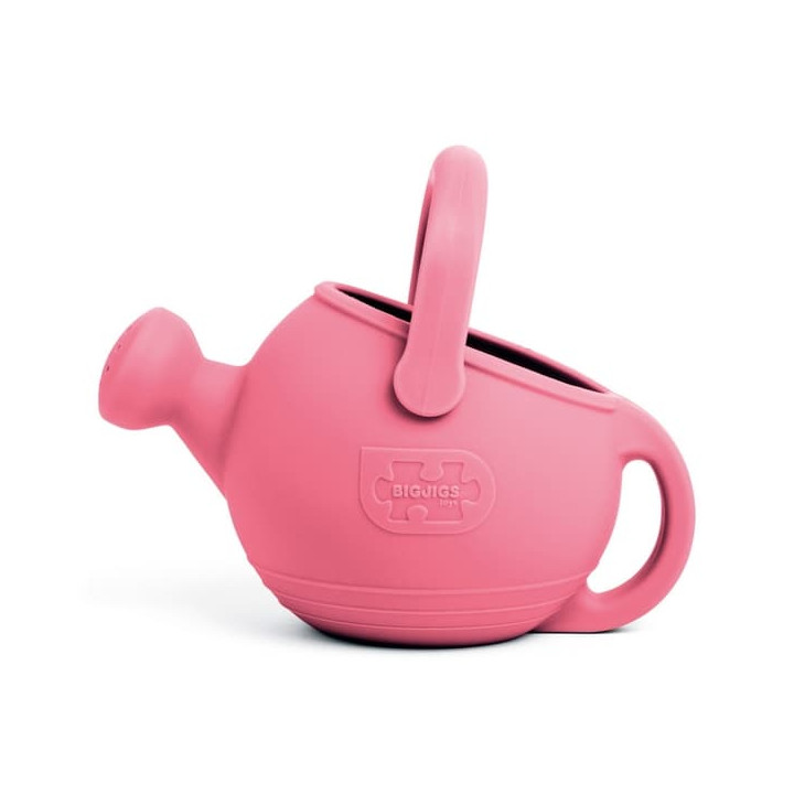 Bigjigs Toys Silikonová konvička růžová Coral