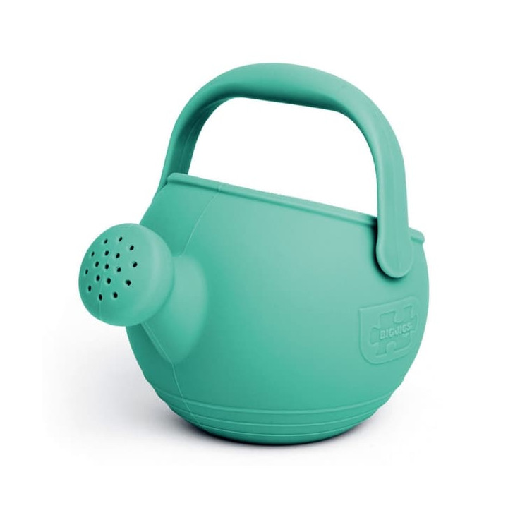 Bigjigs Toys Silikonová konvička zelená Eggshell