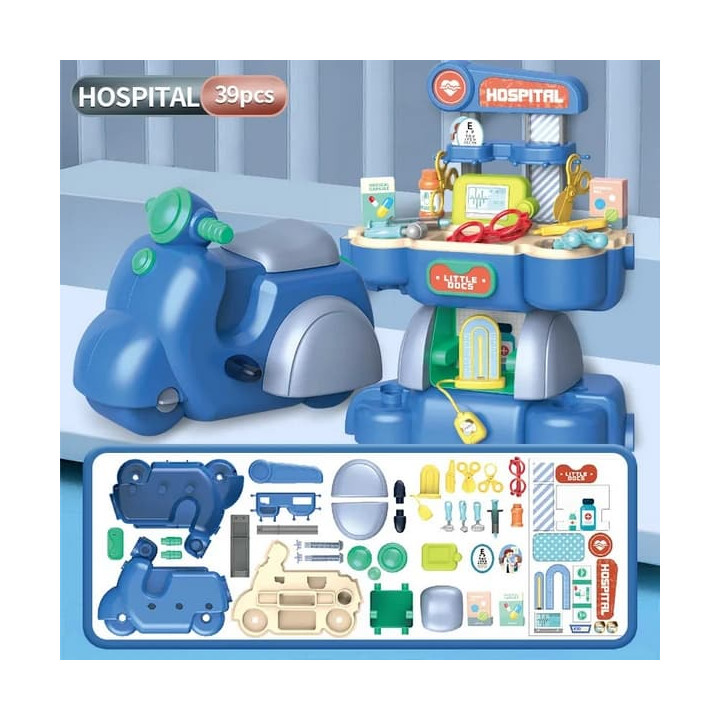 Bavytoy Lékařský set 2v1 skútr