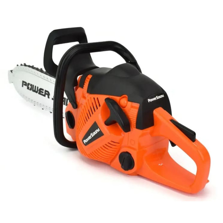 Bavytoy Motorová pila plast 40 cm na baterie se zvukem