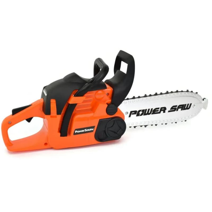 Bavytoy Motorová pila plast 40 cm na baterie se zvukem