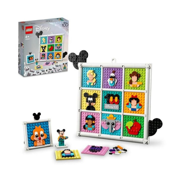 Lego® 43221 100 let oblíbených animovaných postav Disney