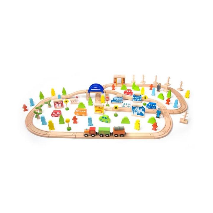Classic World Vláčkodráha 110 dílů