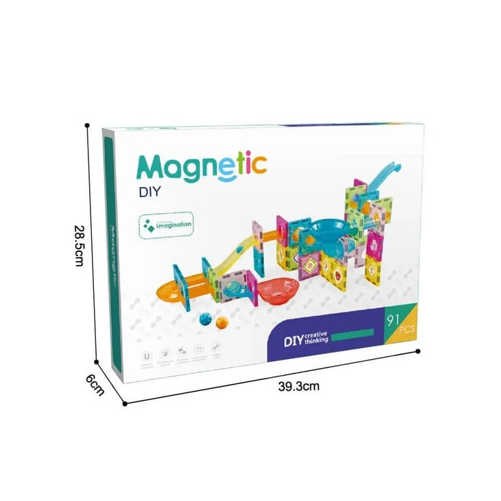 Bavytoy Magnetická stavebnice 91 ks