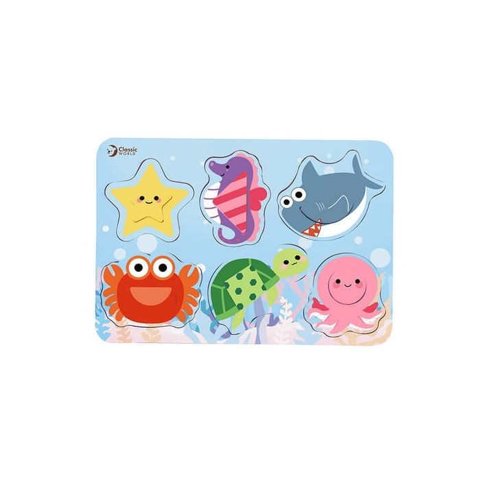 Classic World Puzzle oceán