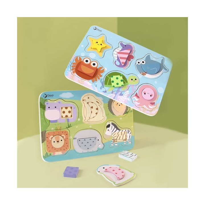 Classic World Puzzle oceán