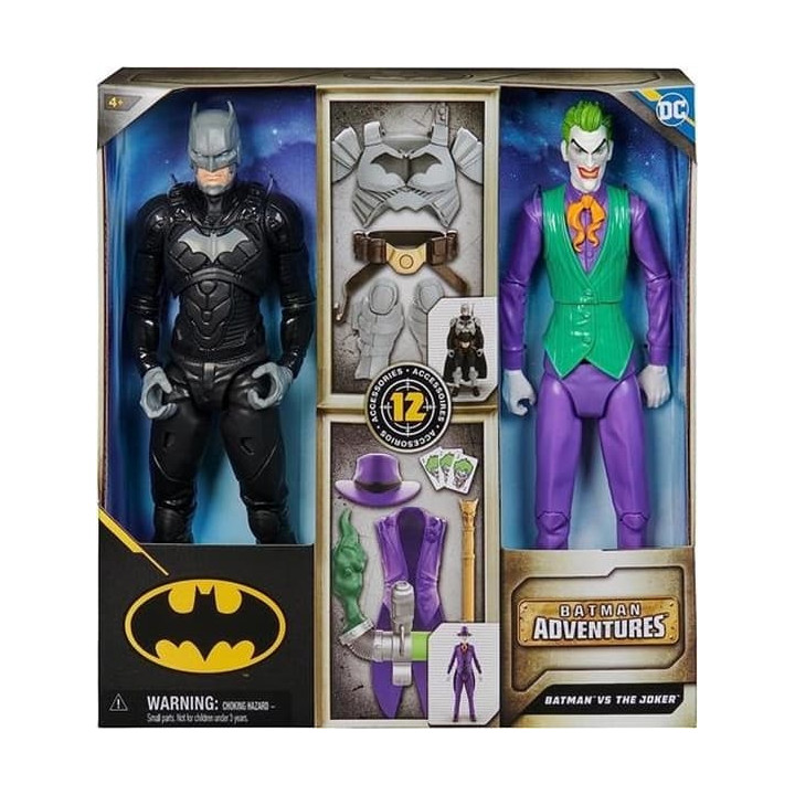 BATMAN & JOKER SE SPECIÁLNÍ VÝSTROJÍ 30 CM