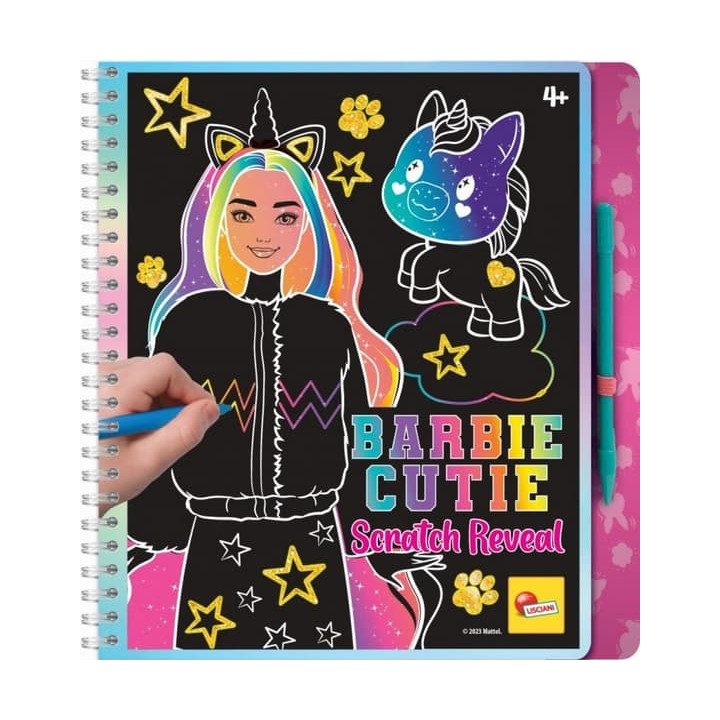 BARBIE SKETCH BOOK CUTIE SCRATCH REVEAL