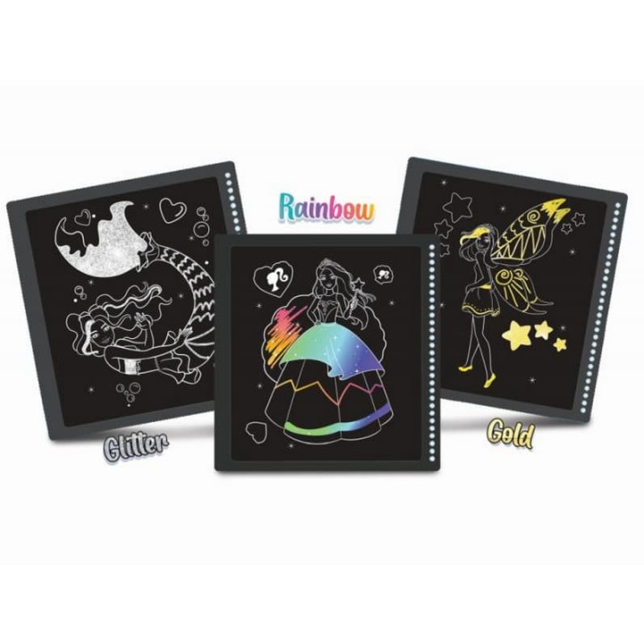 BARBIE SKETCH BOOK MER-MAZING SCRATCH REVEAL