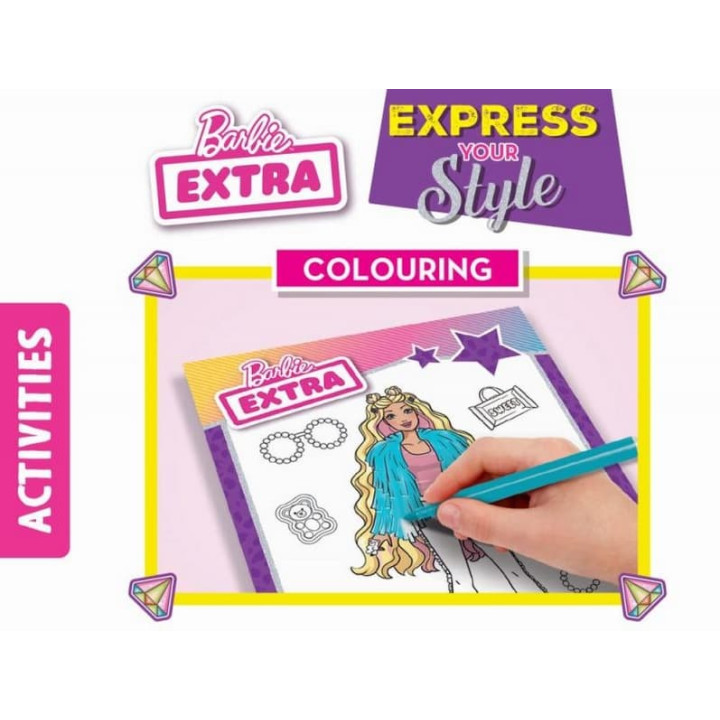 BARBIE SKETCH BOOK VYJÁDŘI SVŮJ STYL