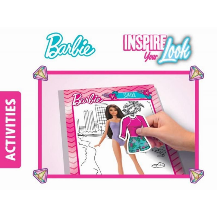 BARBIE SKETCH BOOK INSPIRUJ SVŮJ VZHLED