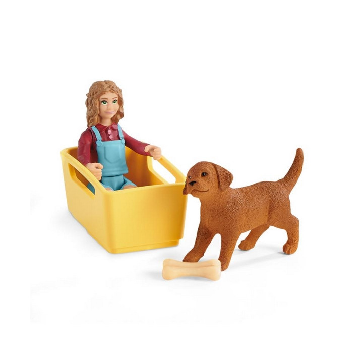 Schleich 42543 Výlet s ručním vozíkem