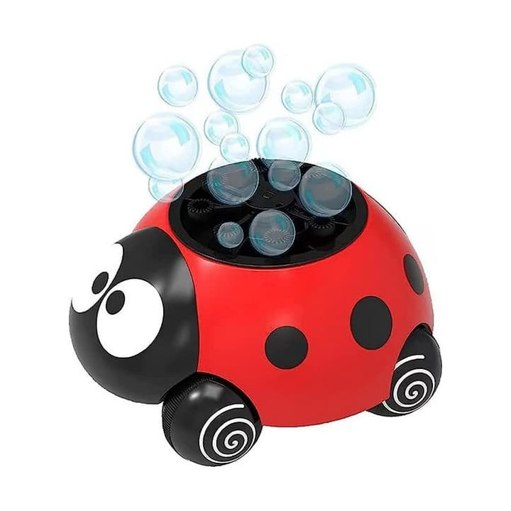 Stroj na bubliny - beruška, USB nabíjení