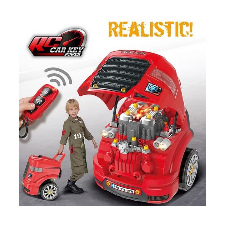 Bavytoy Autodílna TRUCK dětská sada automechanik