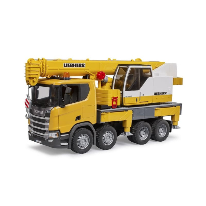 Bruder 3571 Autojeřáb Scania Super 560R Liebherr se světelným a zvukovým modulem