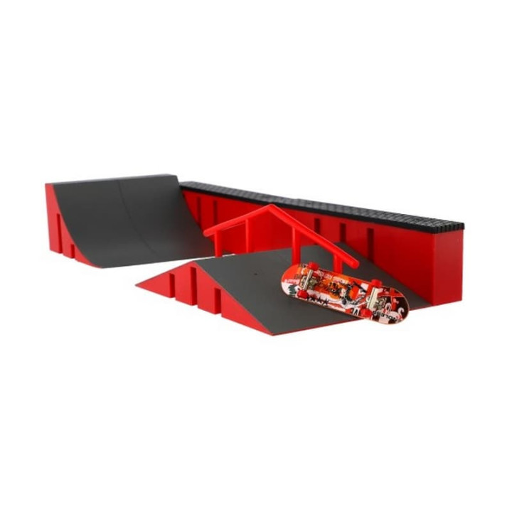 Skatepark - skateboard prstový šroubovací plast v krabici