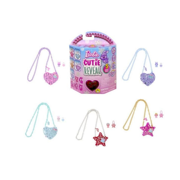 Barbie® Cutie Reveal™ PLYŠOVÁ KABELKA
