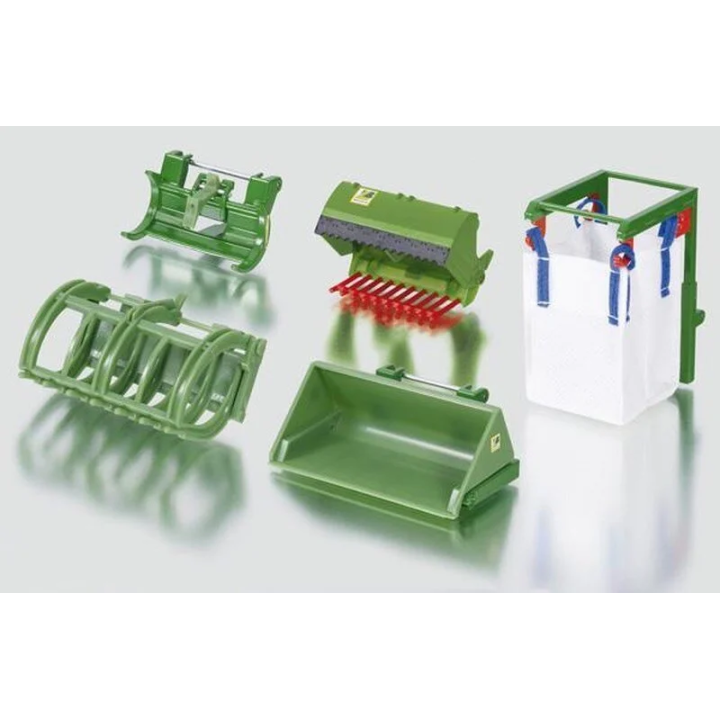 SIKU Farmer 3658 - Set předních nástavců, 1:32
