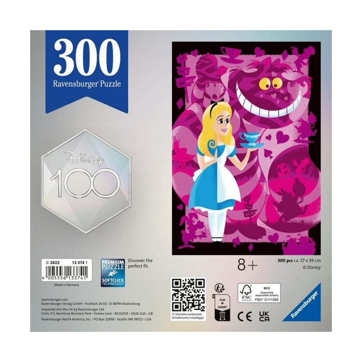 Disney 100 let: Alenka v říši divů 300 dílků
