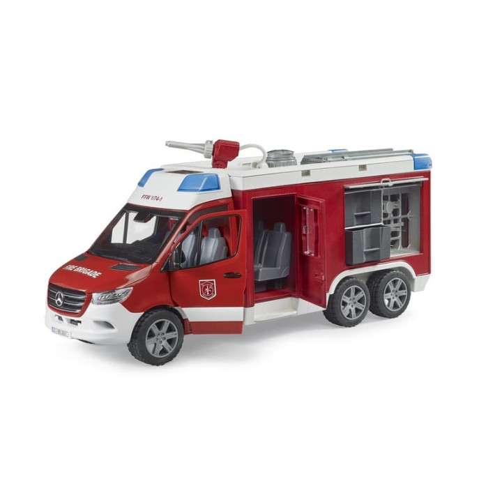 Bruder 2680 Hasičský vůz MB Sprinter se světelným a zvukovým modulem