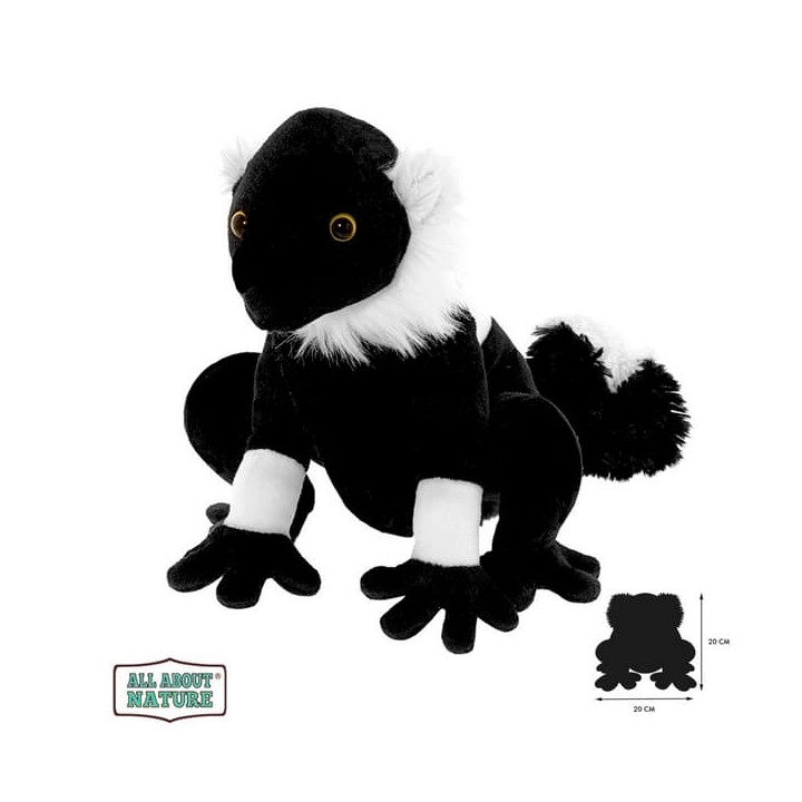 Wild Planet - Černý lemur plyš