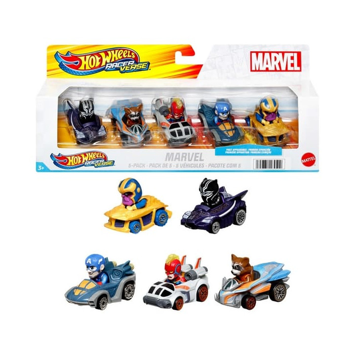 Hot Wheels® RACERVERSE MARVEL 5KS AUTO