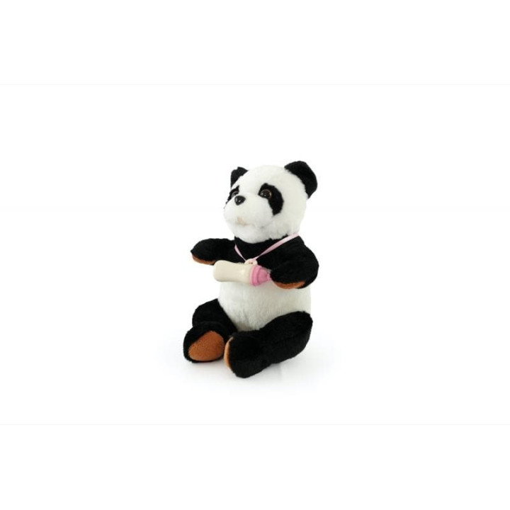 Interaktivní panda s lahvičkou