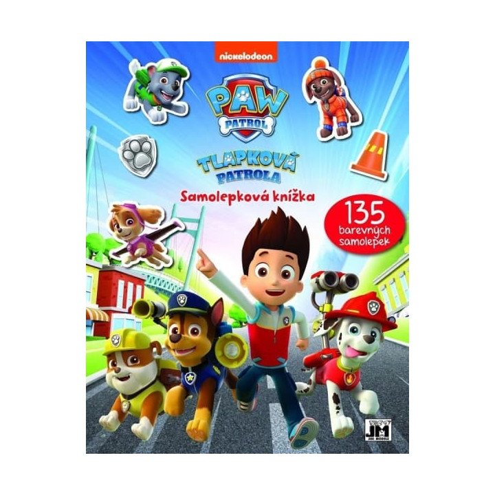 Samolepková knížka Tlapková patrola/Paw Patrol