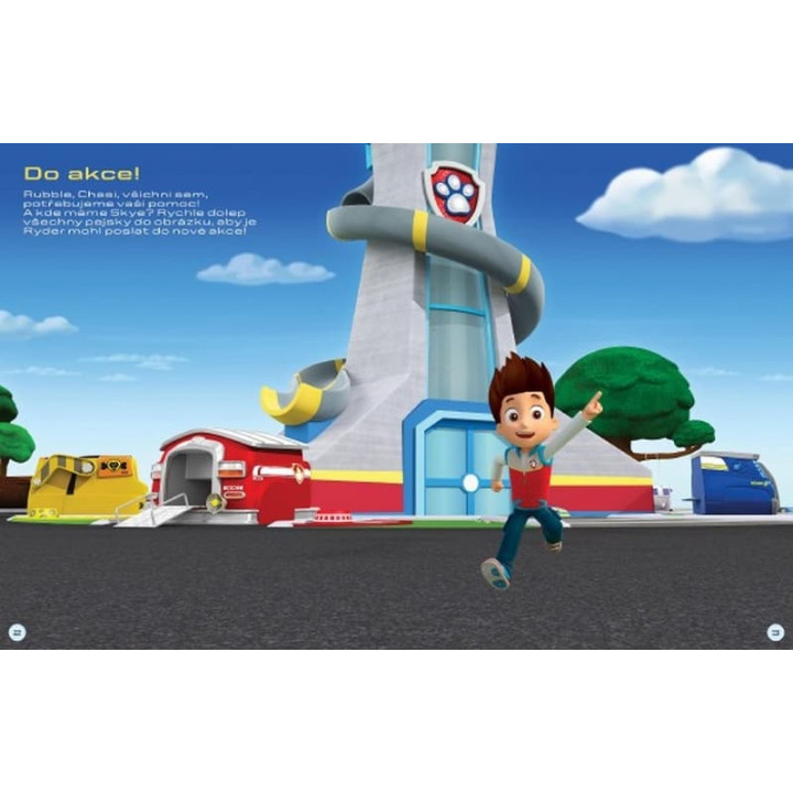 Samolepková knížka Tlapková patrola/Paw Patrol
