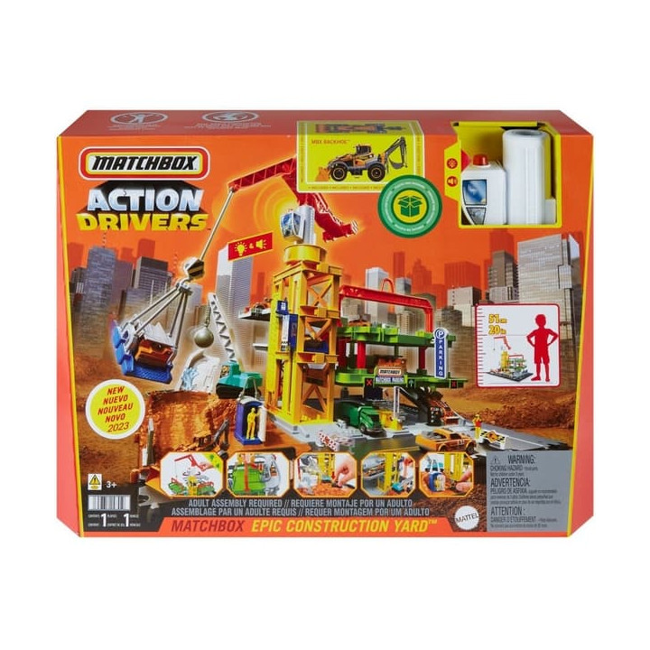 Matchbox™ ACTION DRIVERS STAVENIŠTĚ SE SVĚTLY A ZVUKY