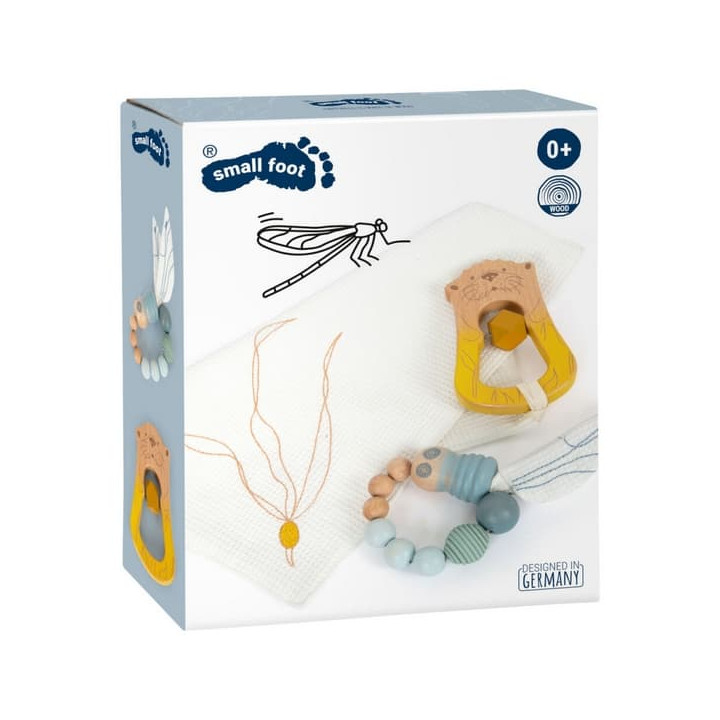 Small Foot 3dílná sada hraček pro miminka