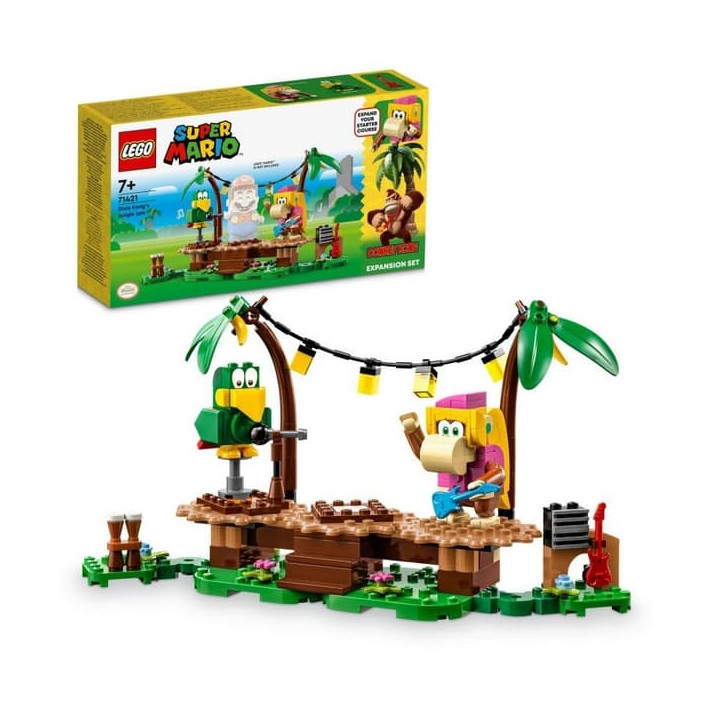 LEGO® Super Mario™ (71421) Dixie Kong a koncert v džungli – rozšiřující set