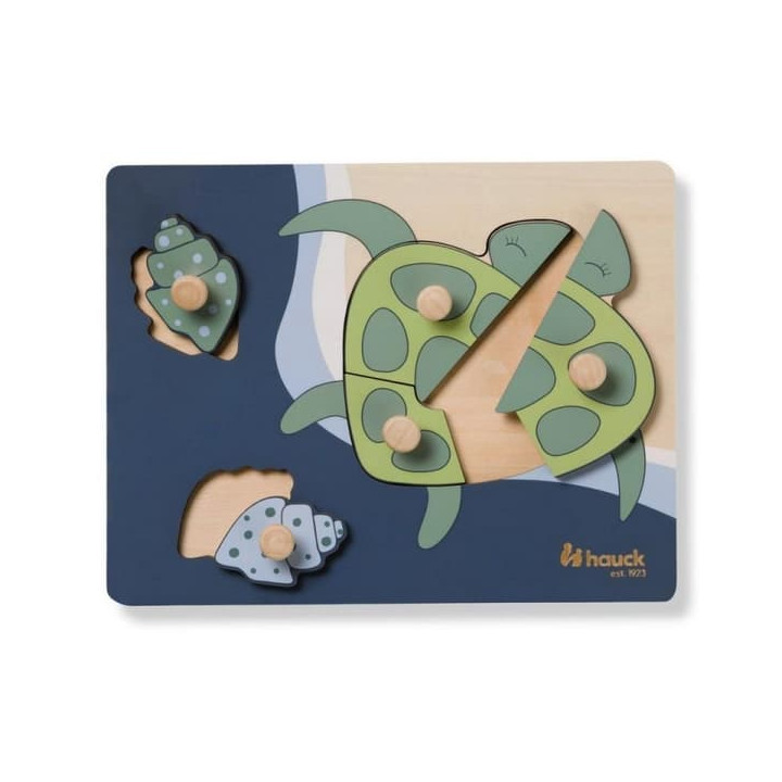 Dřevěné puzzle - Želva