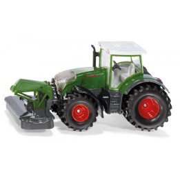 Siku Farmer 2000 - traktor Fendt 942 Vario s předním sekacím nástavcem 1:50