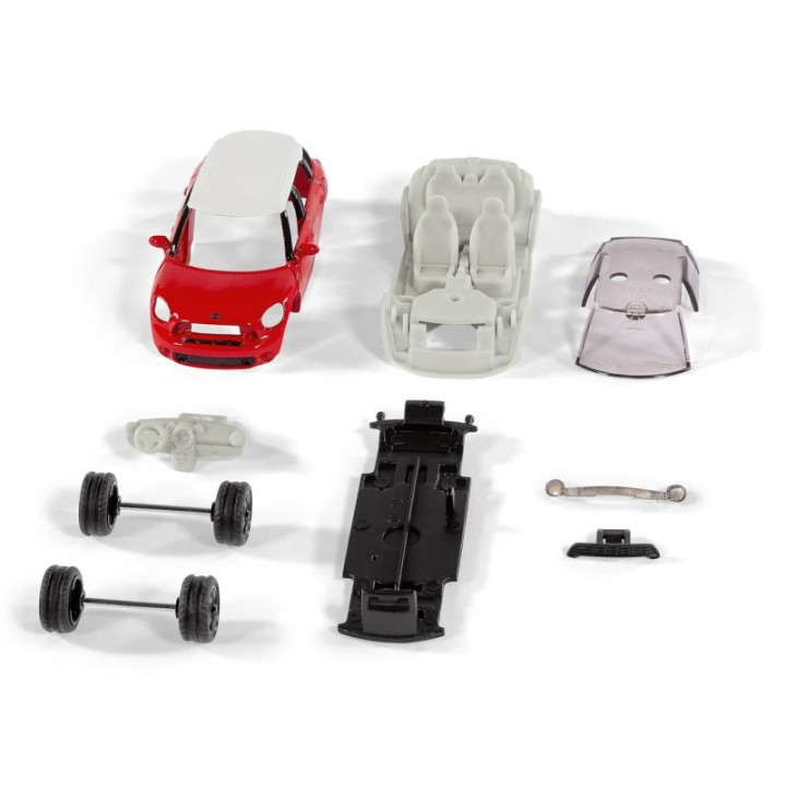 SIKU Super 6504 Limitovaná edice 100 let Sieper - Mini Countryman Race červený