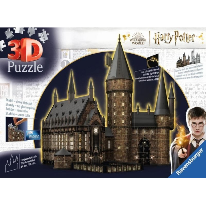 Harry Potter: Bradavický hrad - Velká síň (Noční edice) 540 dílků