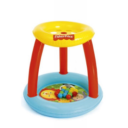 Nafukovací centrum Fisher Price s míčky 89x89x84cm