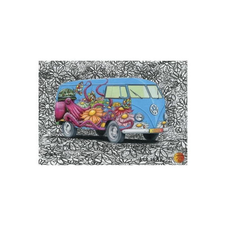 DINO HIPPIES VW 500 Puzzle