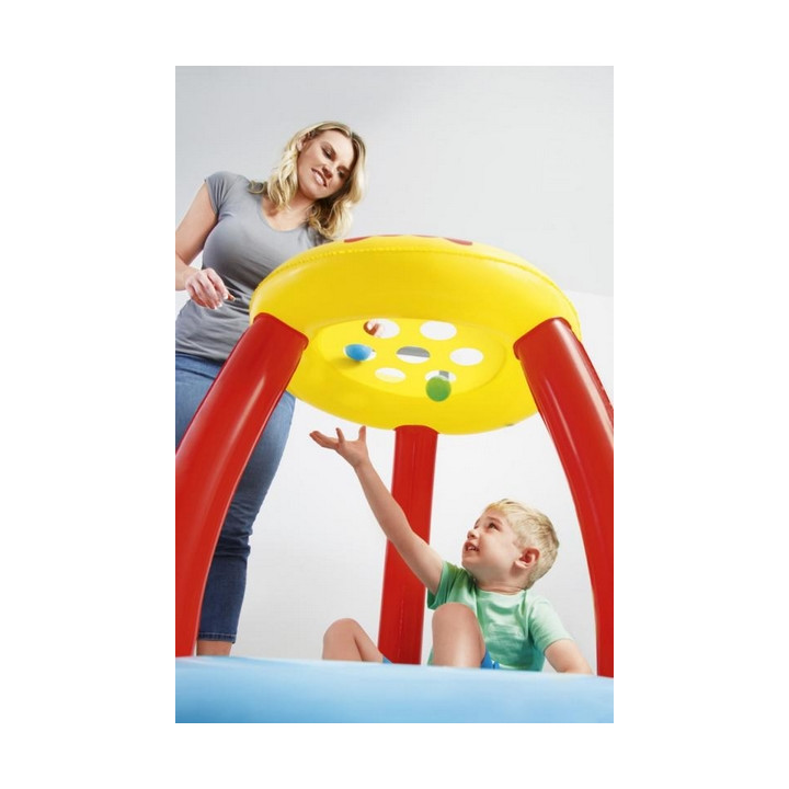 Nafukovací centrum Fisher Price s míčky 89x89x84cm