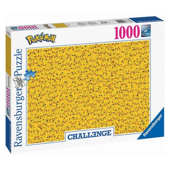 Challenge Puzzle: Pokémon Pikachu 1000 dílků