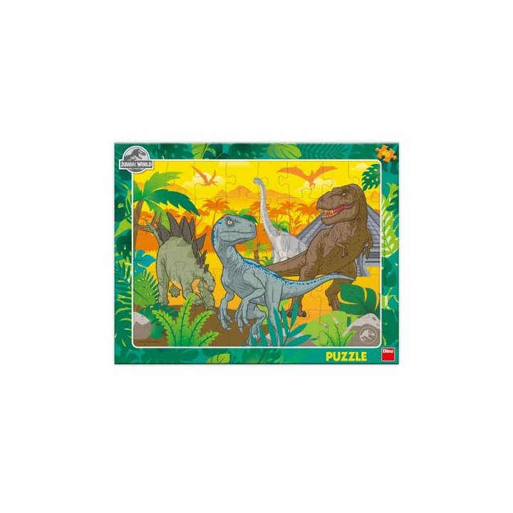 Puzzle Jurský svět 40 dílků