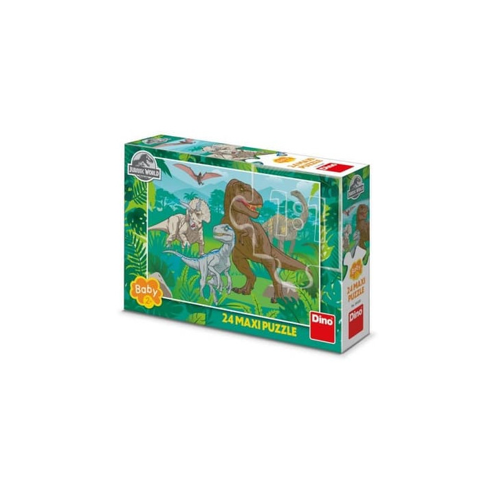 Puzzle Jurský svět 24 MAXI dílků
