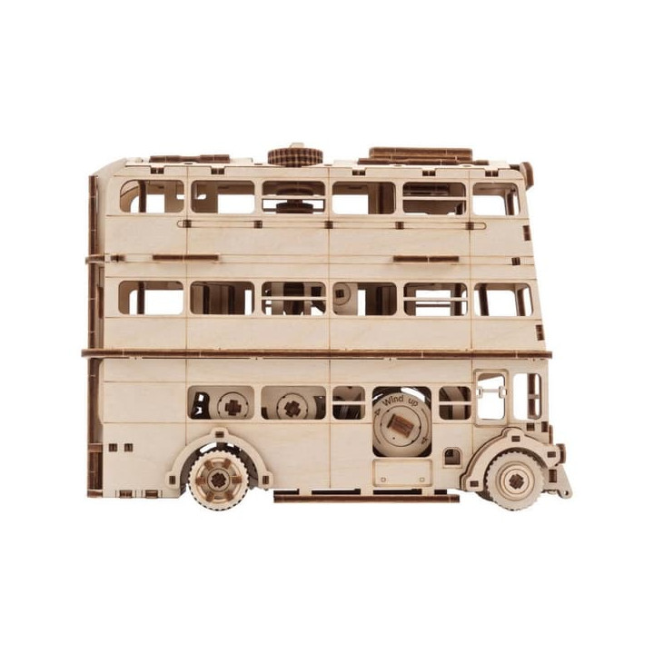 Ugears 3D dřevěné mechanické puzzle Harry Potter Rytířský autobus