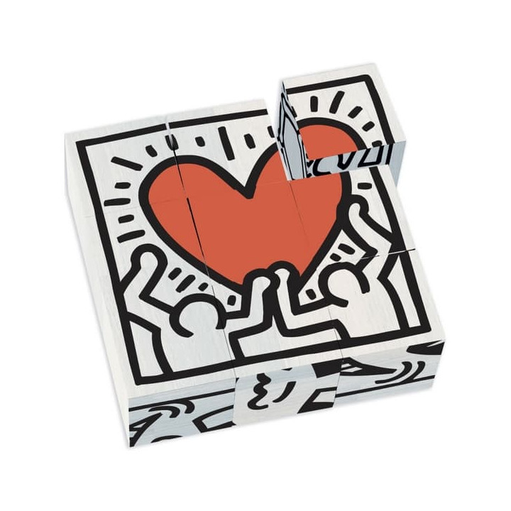 Vilac Obrázkové kostky Keith Haring